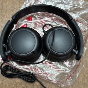 Kids Black Over-Ear Headphones